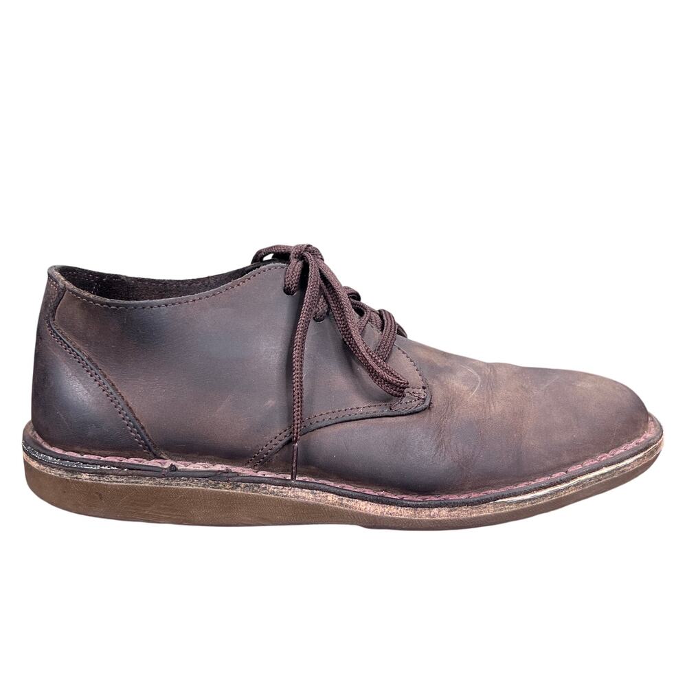 Jim Green Shoullie Brown Leather Shoes Men's Casual Derby Shoes
Size 10.5